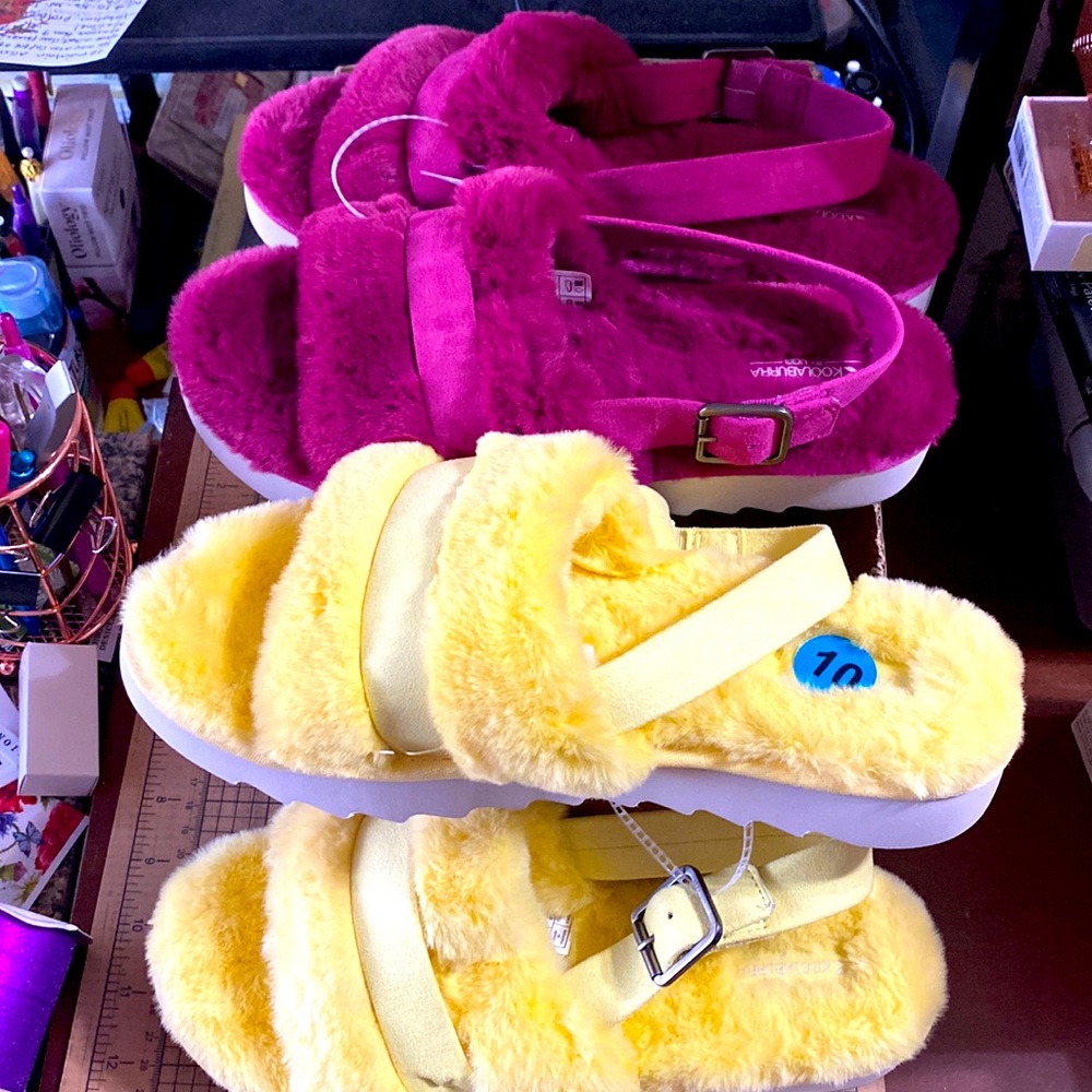 Koolaburra by UGG Yellow or Magenta slippers.